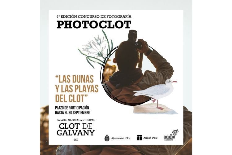 Cartel anuncio concurso fotográfico del Clot de Galvany